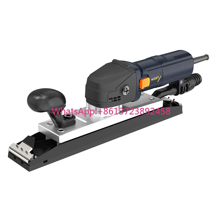 MAXXT 70x400mm Rectangular Dust-Free Electric Random Track Sander Eccentric Brush Design for Automotive Wood 220 Volt Industry