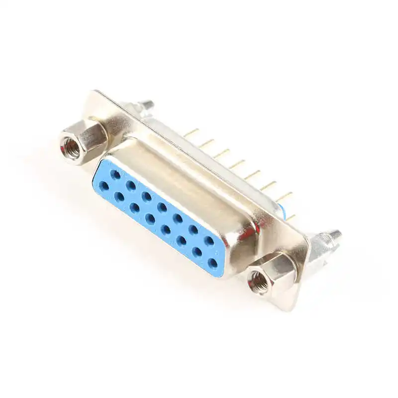 DP9/15/25/37 이중 삼중 행 직렬 포트 남성 및 여성 커넥터 리벳 핀 및 포크 터미널 직선 플러그 납땜