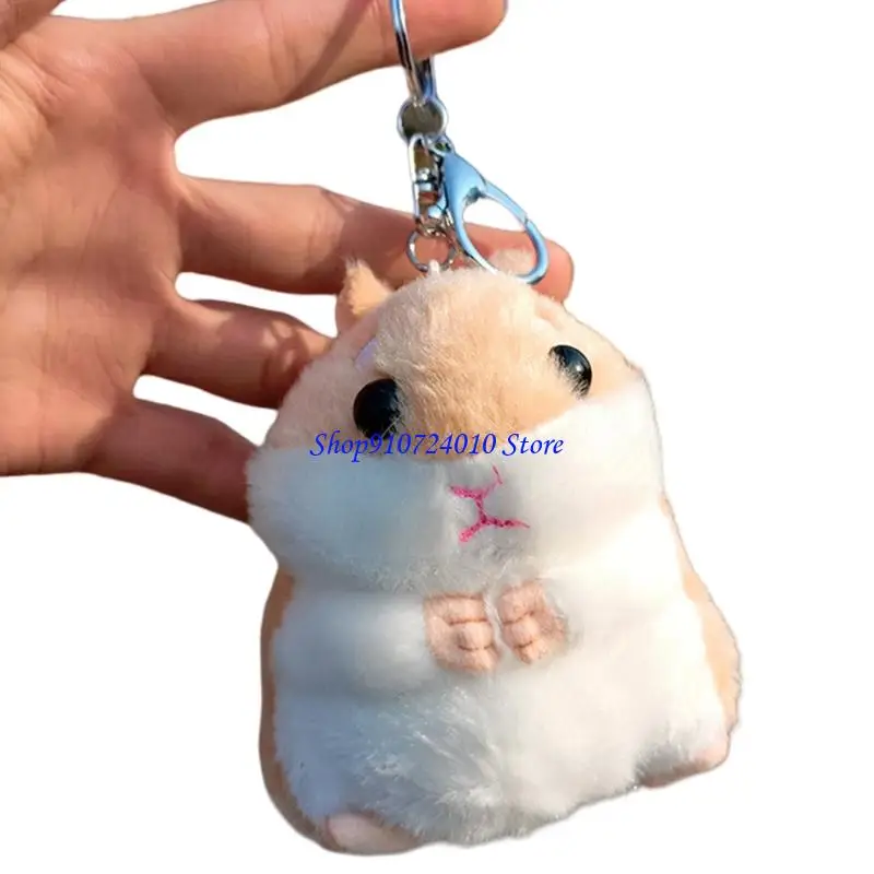 

77HD Хомять Клавичный Комейн Аксессуар для женщин для женщин для девочек для автомобильных ключей рюкзак