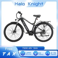 Halo Knight H02 Electric Bike, 750W 48V 16Ah Battery, 29*2.1-inch Tires, 50km/h Max Speed, 60km Max Range, Mechanical Disc Brake