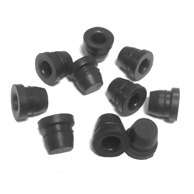 10pcs Brake Upper Lower Pump Caliper Exhaust Screw Dust Cover Rubber Disc Brake Pump Waterproof Cap for Scooter Motorcycle