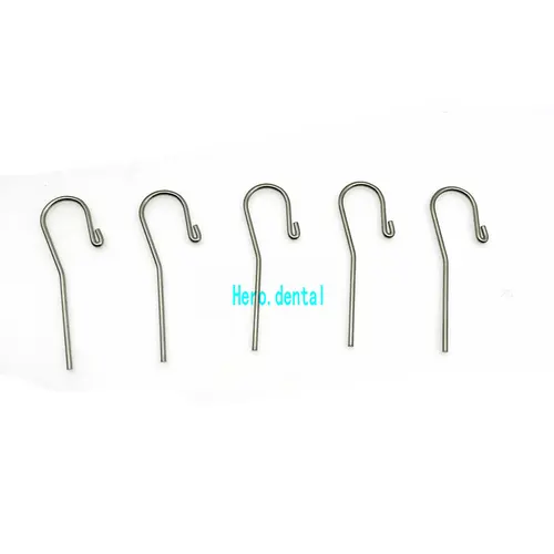 Imagen 1 del producto Herramientas de gancho de labio Dental, localizador de ápice, instrumento de dentadura de odontología, blanqueamiento Dental, 5 uds.