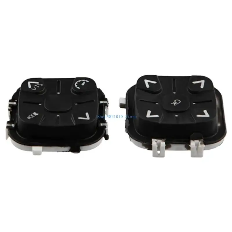 

T3LF Easy Installation Motorcycle Boat Button for RXP RXT 2018 Left Right Plastic 4 Handle Button Replacement