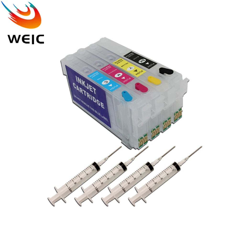 Europe 408 408XL Refill Ink Cartridge with Chip for Epson Workforce Pro WF-C4810 WF-C4810DTWF Printer