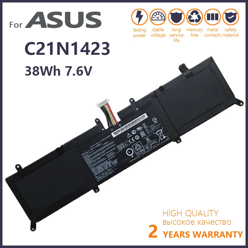 

Genuine C21N1423 Laptop Battery For ASUS X302L X302LJ X302LA R301LA F302LJ F302U X302LJ-R4073/R4036H