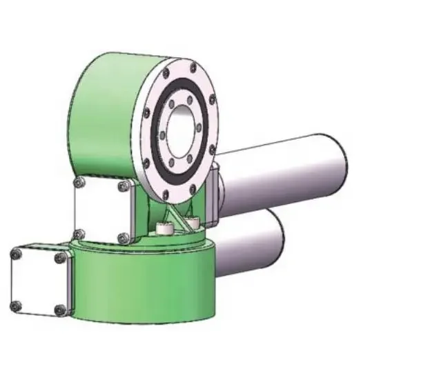 

Двойной осевой поворотный привод, поворотный привод для солнечной системы слежения, фотогальваническая система электрообразования