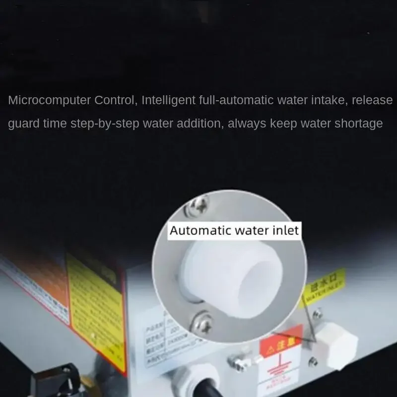 Máquina de moños al vapor, caja comercial de vidrio, horno de moños al vapor, vitrina de aislamiento