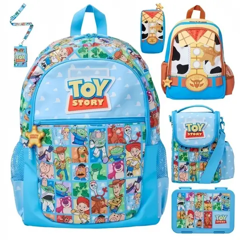 Australian Toy New Backpack Series Student Stationery Large Capacity Storage Pencil Case Transparent Lunch Box Anime Gifts
