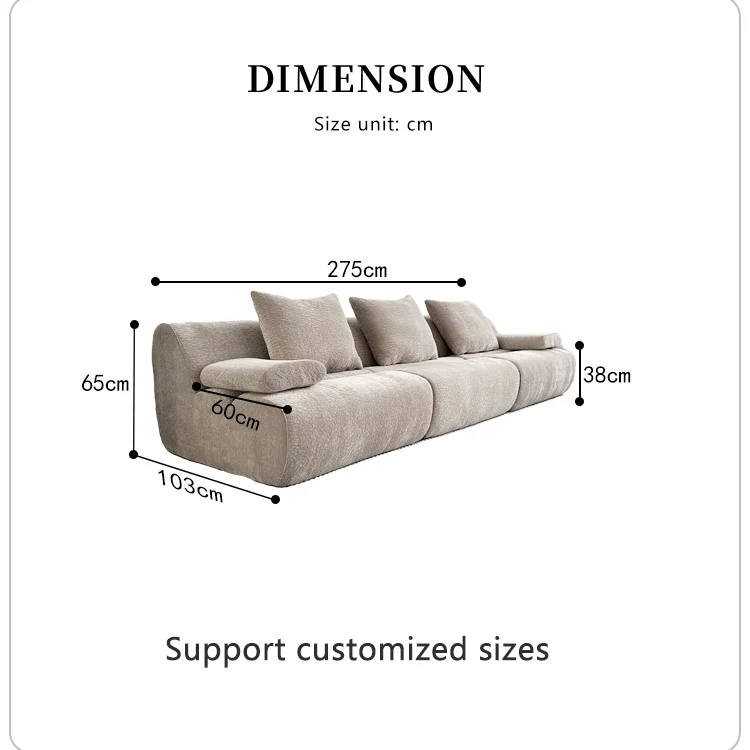 Set Vacuum Roll Packed Sponge for Apartment Living Room L-shaped Corner Compression Sofa in Box Modern Fabric Compressed Sofa