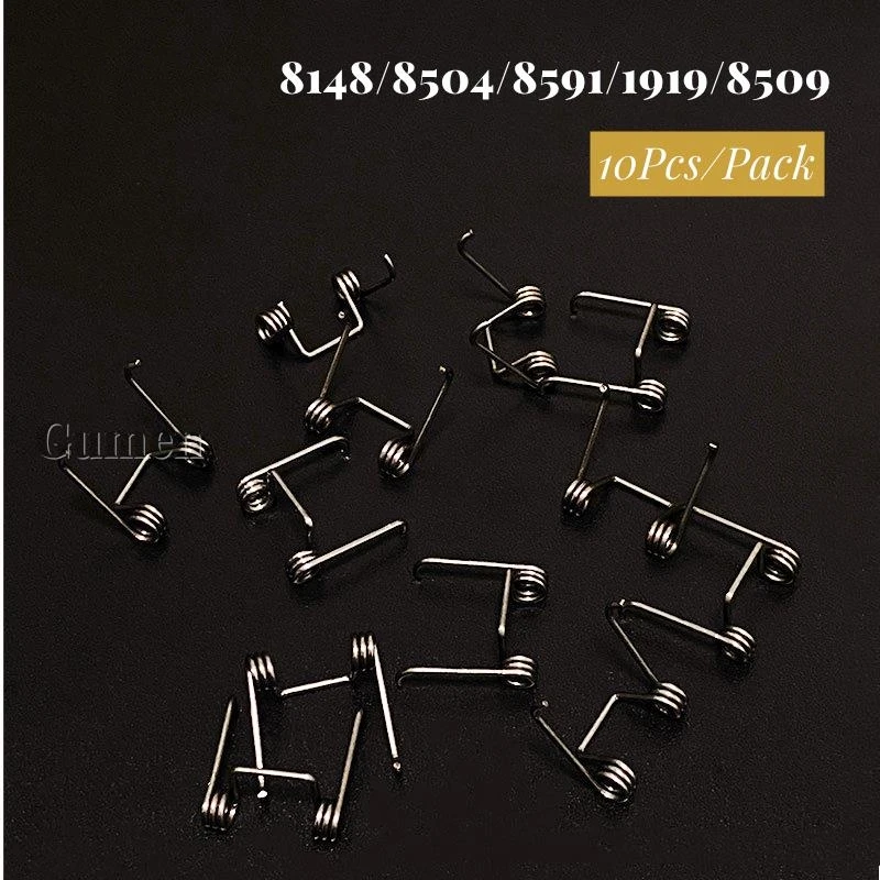 

10 шт. пружина натяжения для 8148/8504/8591/1919/8509, электрическая машинка для стрижки волос, триммер, электрические аксессуары для стрижки волос