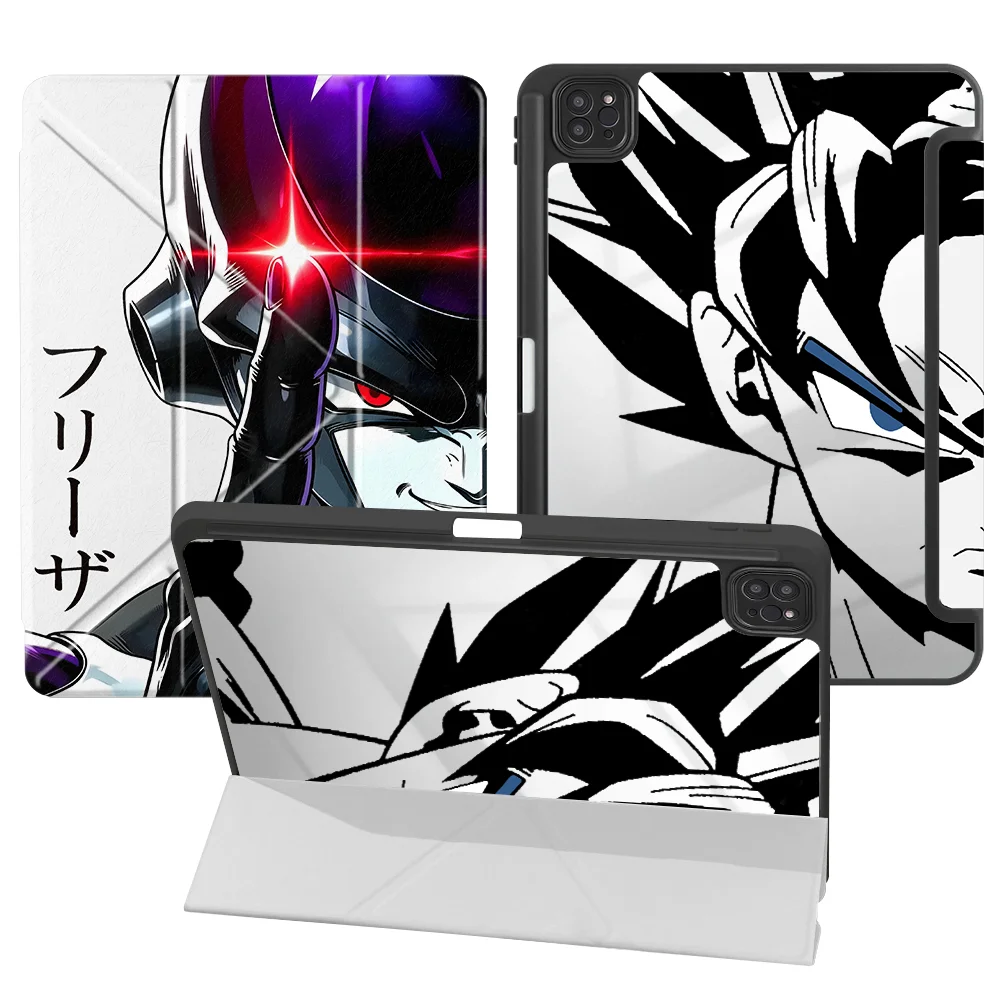 Tablet Case For iPad Air 8 M2 M3 3 11th Pro M4 13 2025 2026 10th Gen 12th 9th Mini 7 6 5 With Pen Slot Cover Anime Dragon Balls
