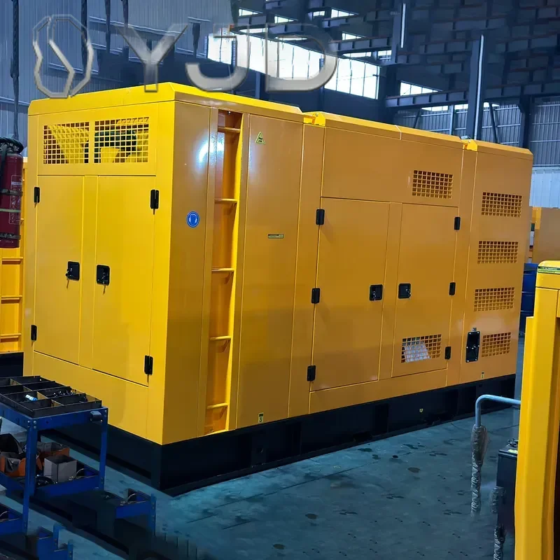 Super Soundproof Silent Diesel Generator Set 50kw 100kw 200kw 300kw 400kw 3 Phase Industrial Backup Power Genset