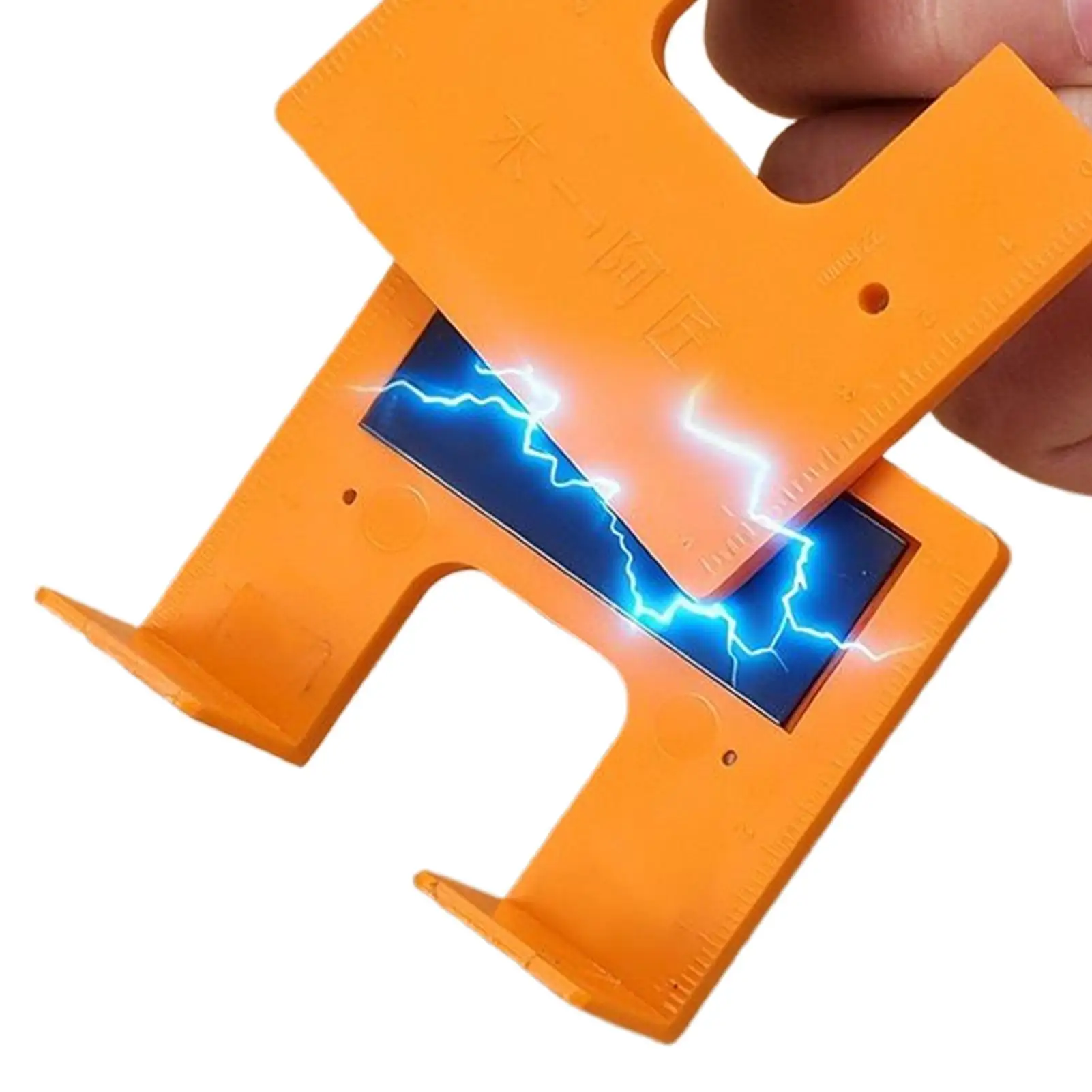 1pc Hinge Installation Positioning Magnetic Woodworking Quick Installation Aid Point Fixed Plate For Cabinet Door Panel Hinge