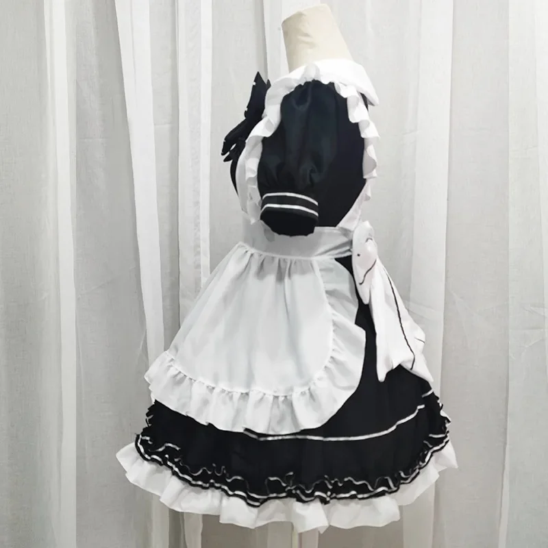 Japanische kawaii lolita Dienst mädchen Kostüme Anime Cosplay Halloween kleine Teufel Dienst mädchen Outfits Bauern bluse für süße Mädchen Drops hipping