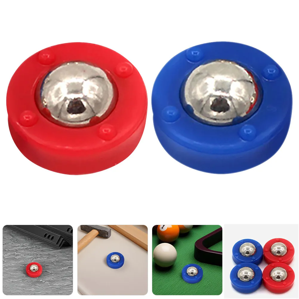 Shuffleboard Pucks Set 6pcs – Roller Discs for Tabletop Curling Game, Indoor Leisure & Skill Practice