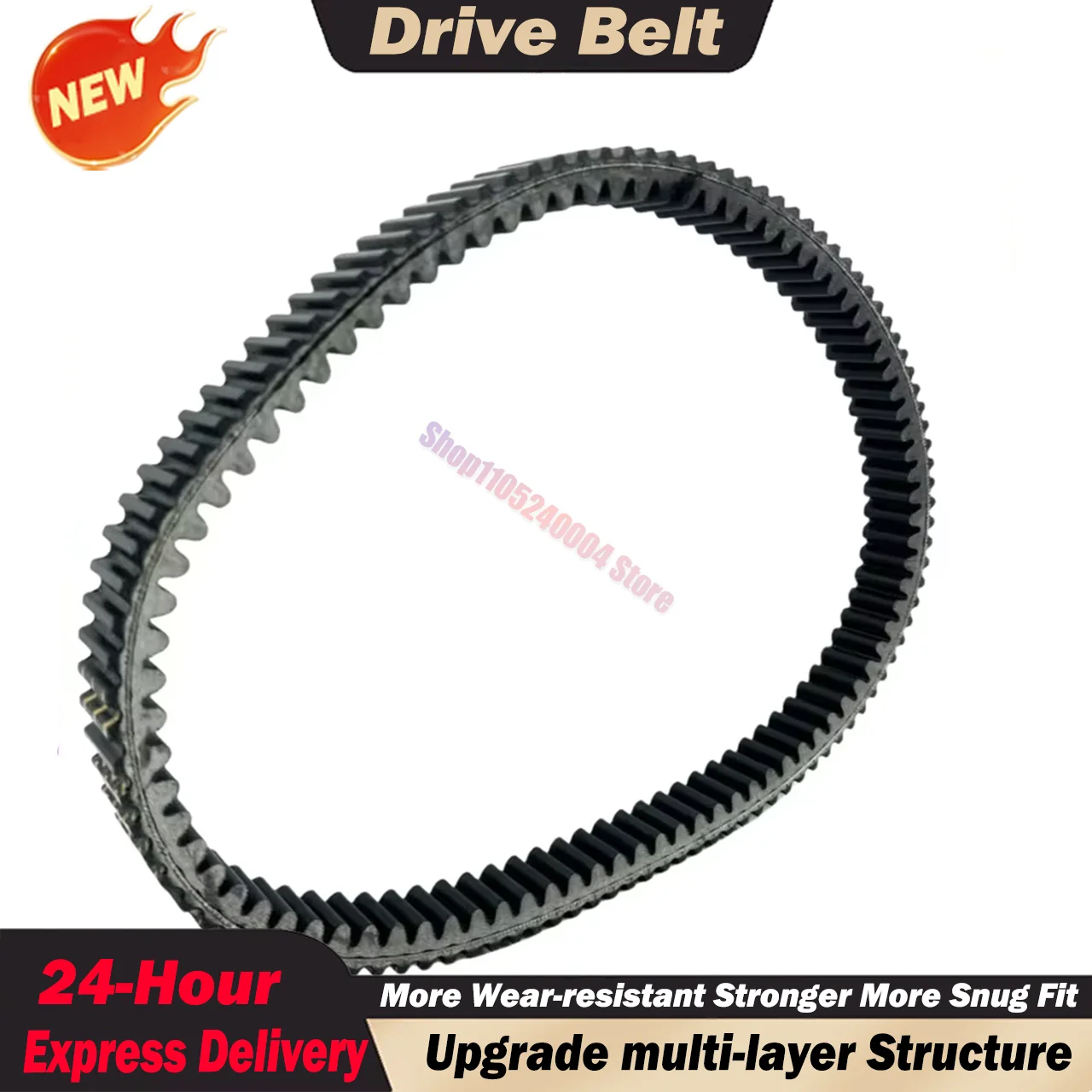 For KYMCO Xciting 400 2011-2015 Maxi Scooter Heavy Duty CVT Variator V-Belt OEM 23100-LKF5-0000 Replacement Drive Belt 3