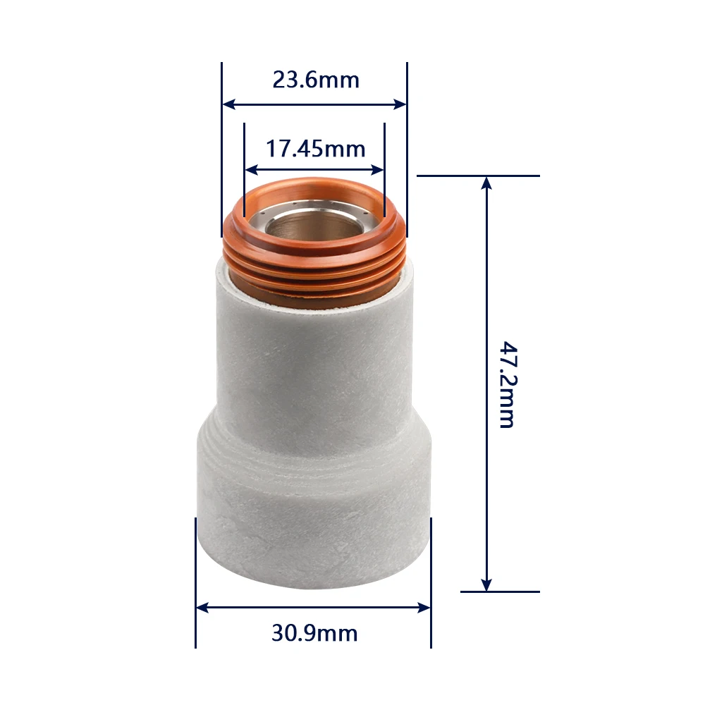 LC105 Plasma Retaining Cap W03X0893-66A For Cutter Plasma Cutting Machine Torch Consumables