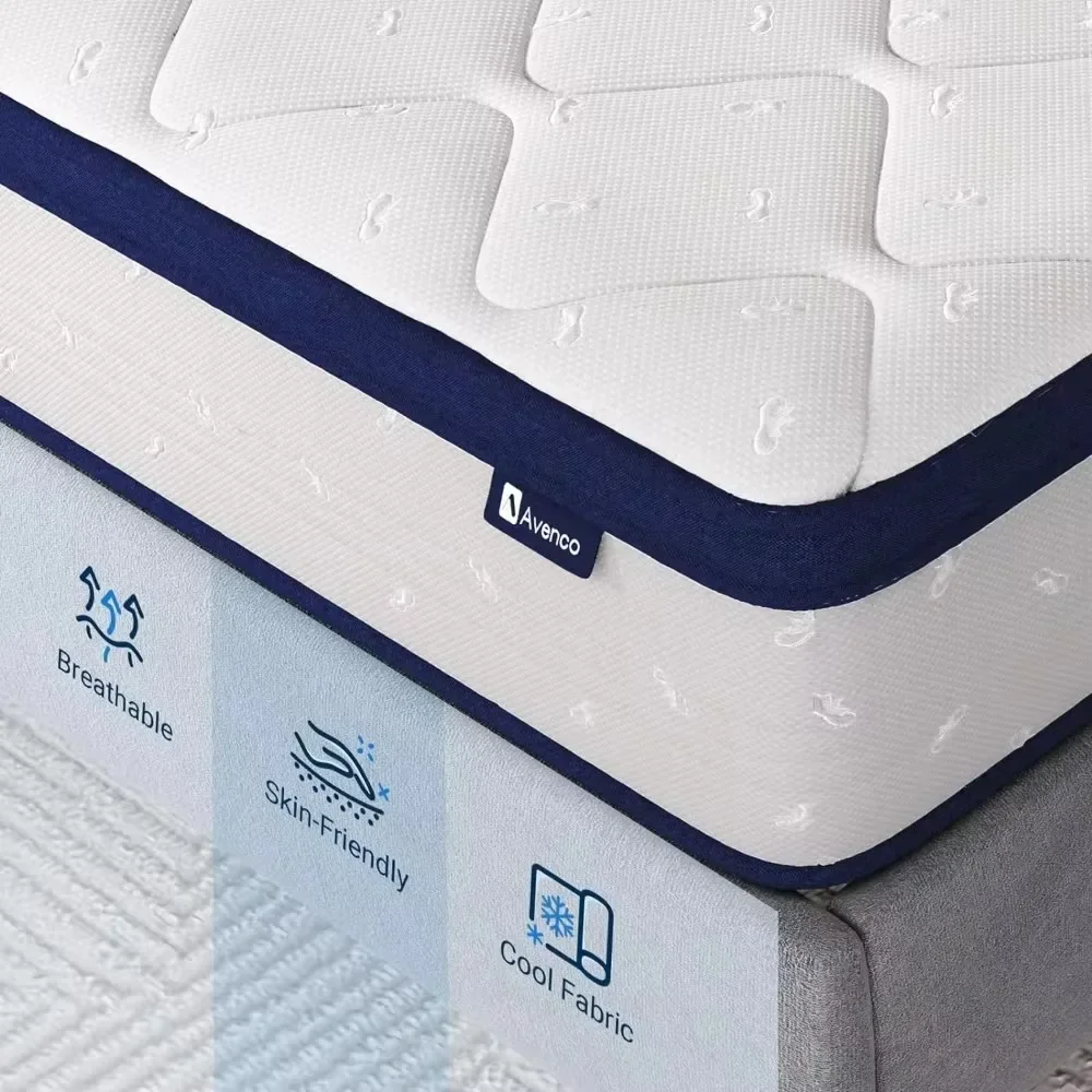 10 Inch in a Box for Pain Relief & Motion Isolation, CertiPUR-US Certified Bed Mattress