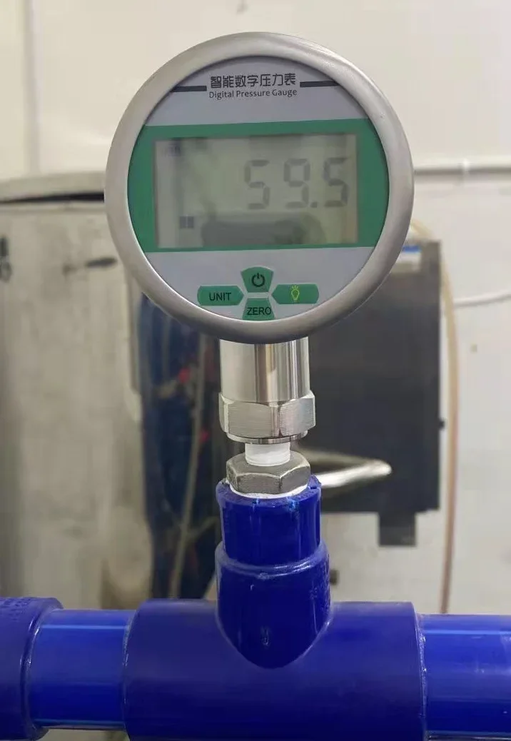 Digital Pressure Gauge Manometer Meter Liquid Gas Digital Pressure Gauge 0-10bar