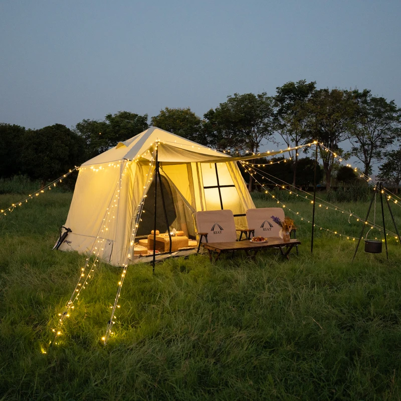 

Hot Sale Outdoor Inflatable Air Tent Portable Luxury Camping With Waterproof Oxford Events