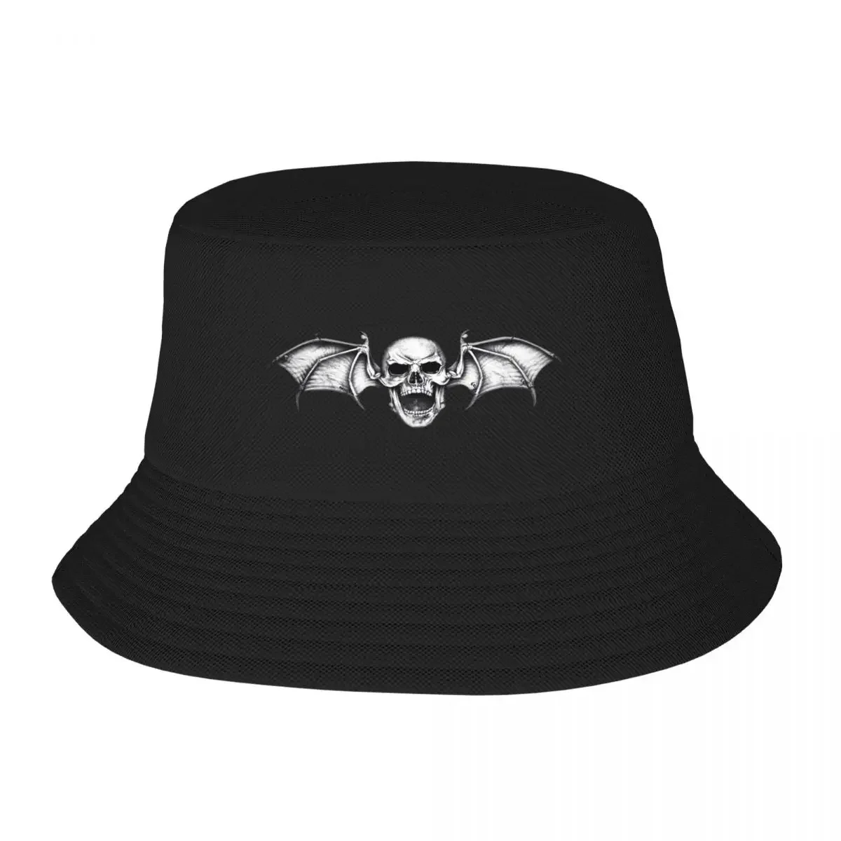 Avenged Sevenfold Skull Demon A7x Rock Bucket Hat Hot Summer Accessories Music Fishing Hats for Girl Boonie Hat UV Protection