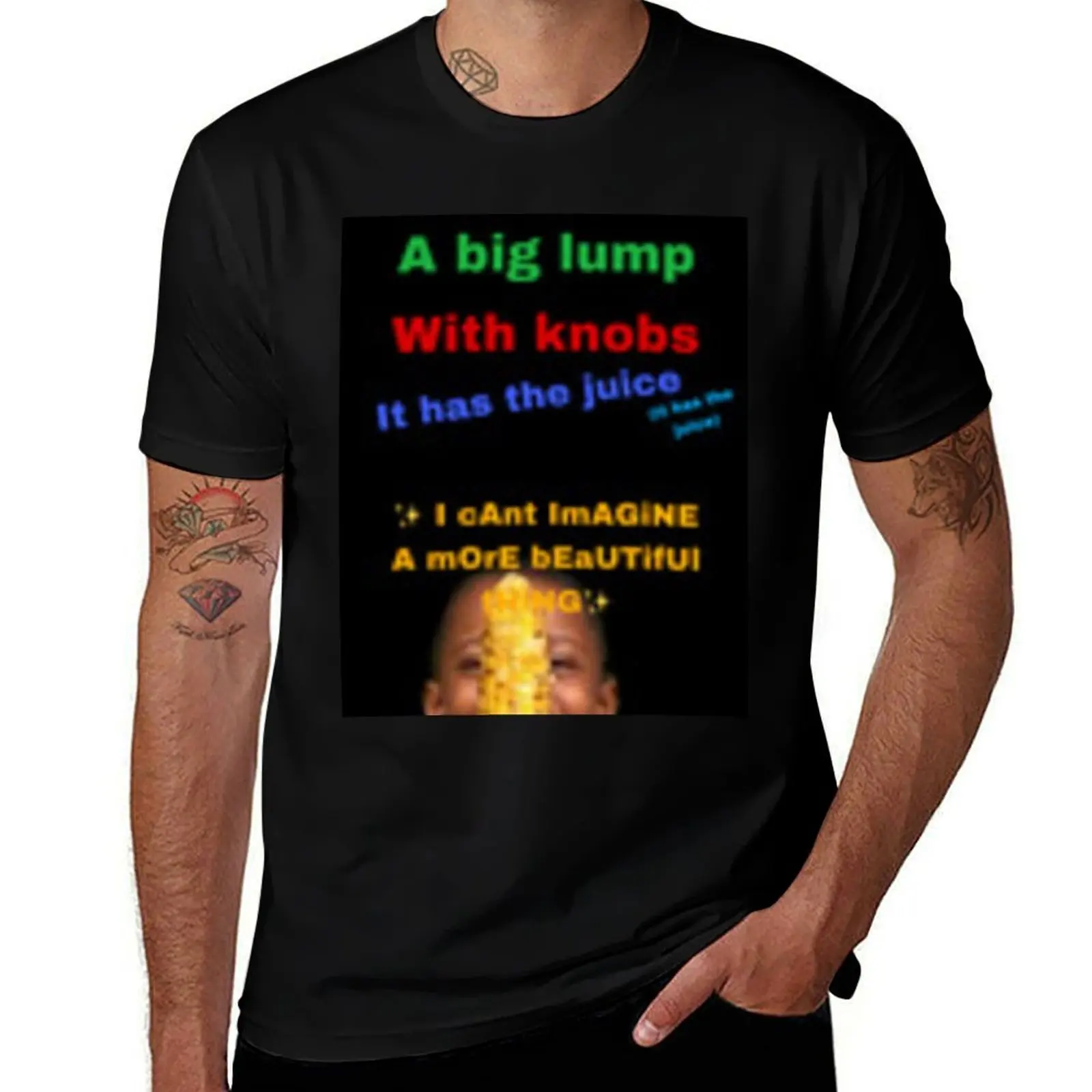 It’s corn T-Shirt man t shirt summer man t shirt cotton high quality T-Shirt