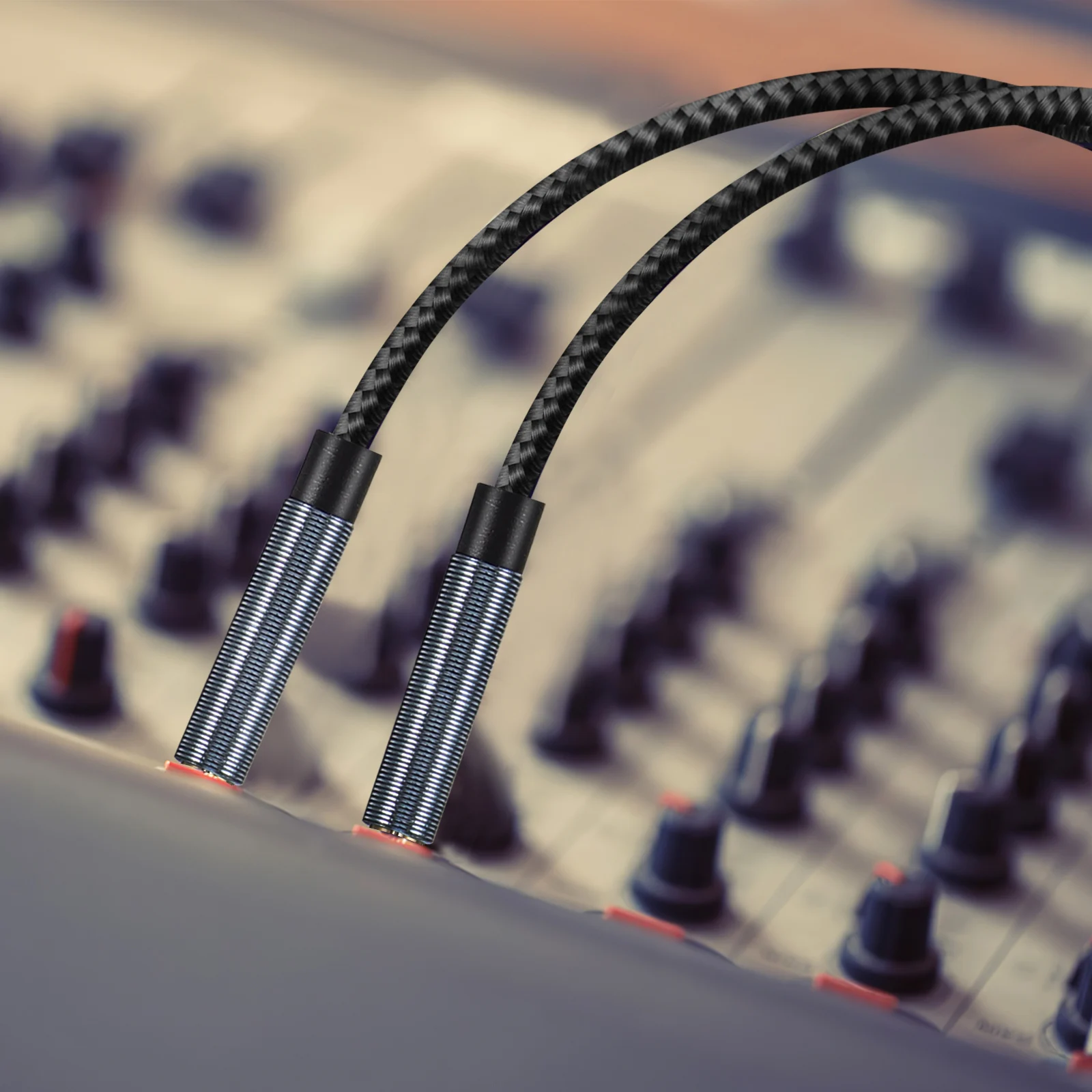 

Cable Braided Wire Stereo Jack Cables Audio Line Headphone Extension Headphones