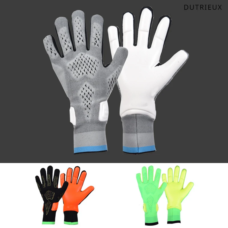 

Knitted latex Adult Children Training Match Durable Falcon Goalkeeper Goalkeeper Soccer Gloves Comfortable And BreathableGlove