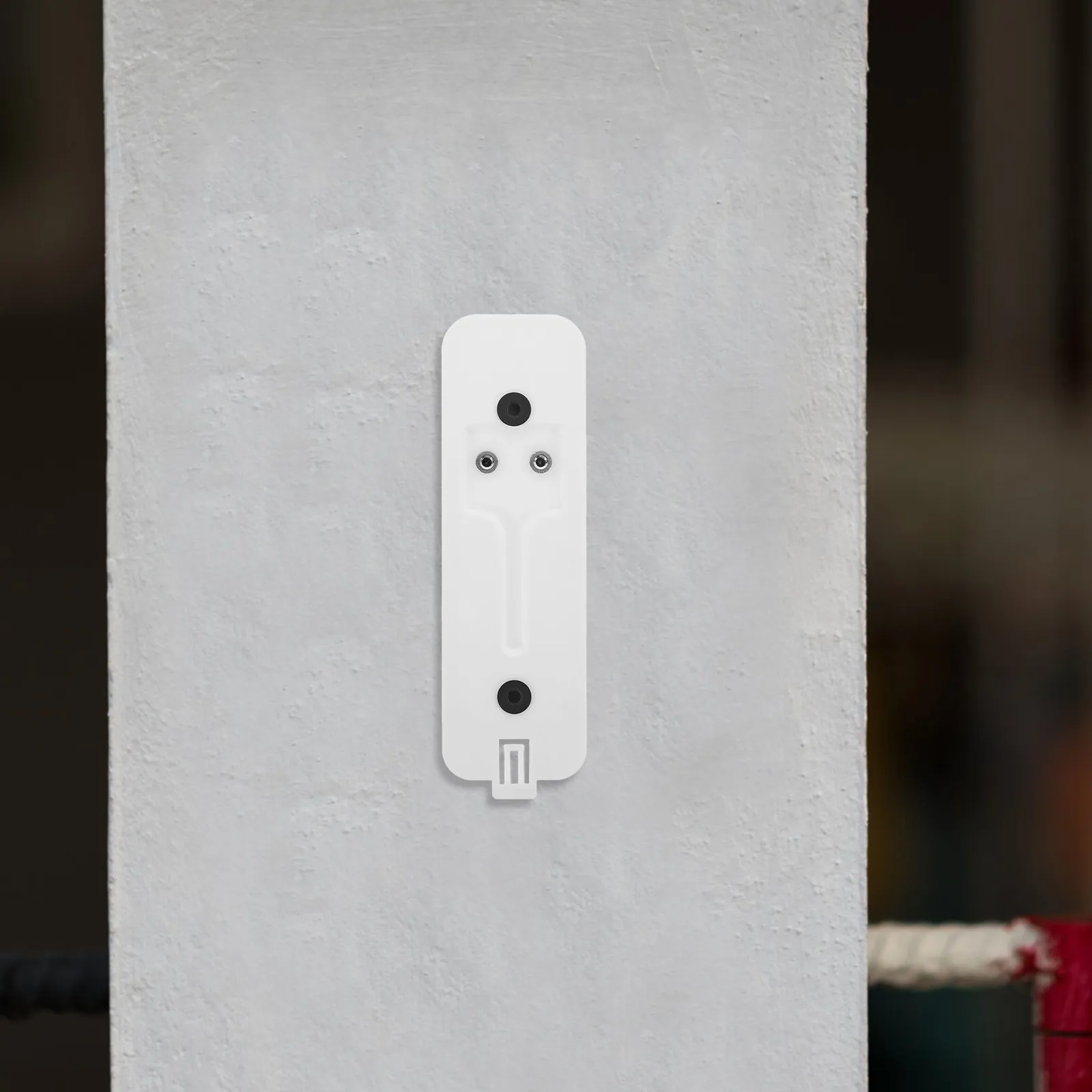 Heavy-Duty Plastic Video Doorbell Mounting Bracket with Easy Tool-Free Wall Installation