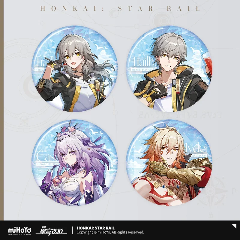 Presale Sunsyea Honkai Star Rail Official Merch miHoYo Original Authentic GWDXT Series Acrylic Stand Badge Phainon Castorice