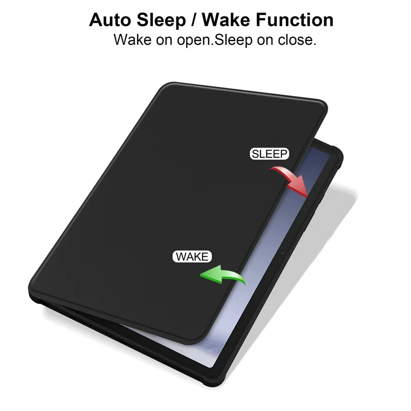 For Samsung Galaxy Tab A9 Plus 11inch SM-X210 Rotating With Pencil Holder Smart Cover for tablet samsung A9+A9 8.7\