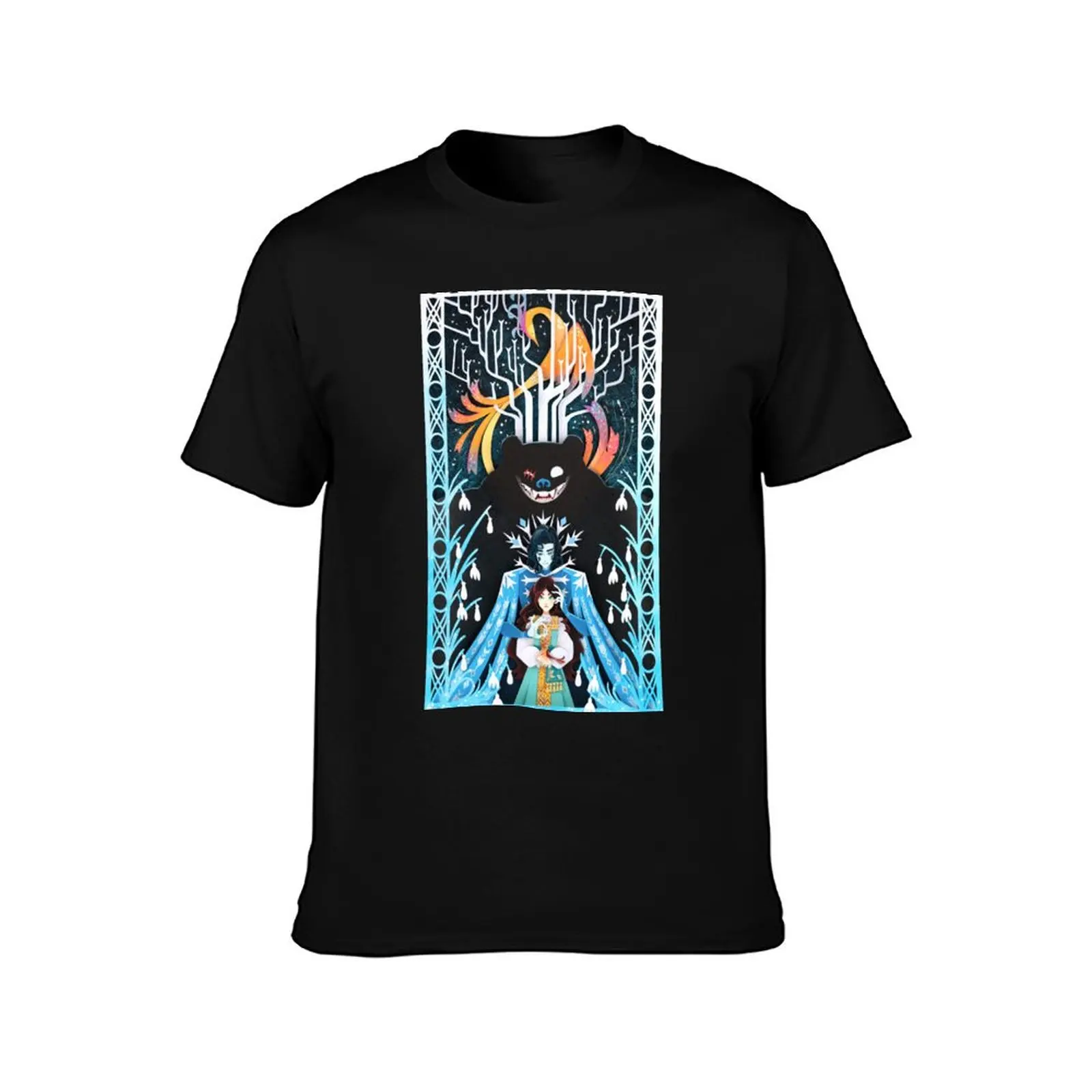 Both Are Mine - Winternight Trilogy Papercraft T-Shirt Summer Casual Cotton Tee Oversized Streetwear Tops Unisex Men Women