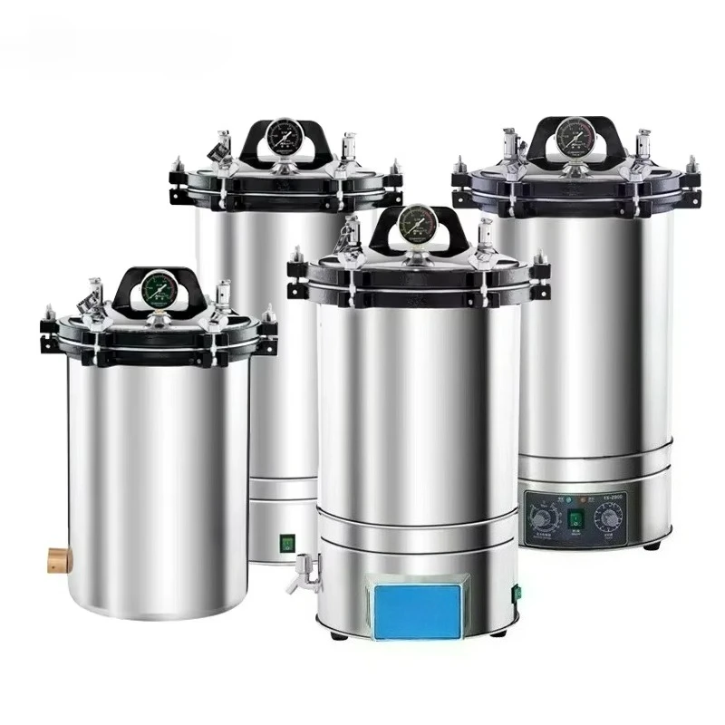 Digital Display Automatic Autoclave Sterilizer Overpressure Self-venting Labs