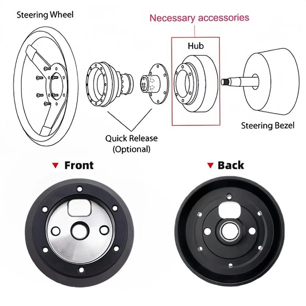 

Car Steering Wheel Base Set For Chevrolet For Silverado For GMC For Sierra 2006 - 2014 , For CTS For Cobalt For C6 For Corvette