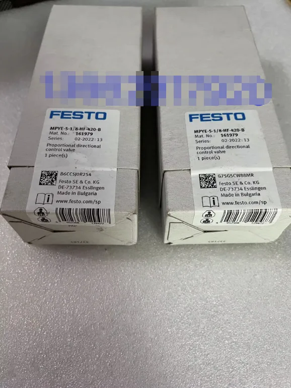 

1PC New Festo MPYE-5-1/8-HF-420-B 161979 Valve Brand