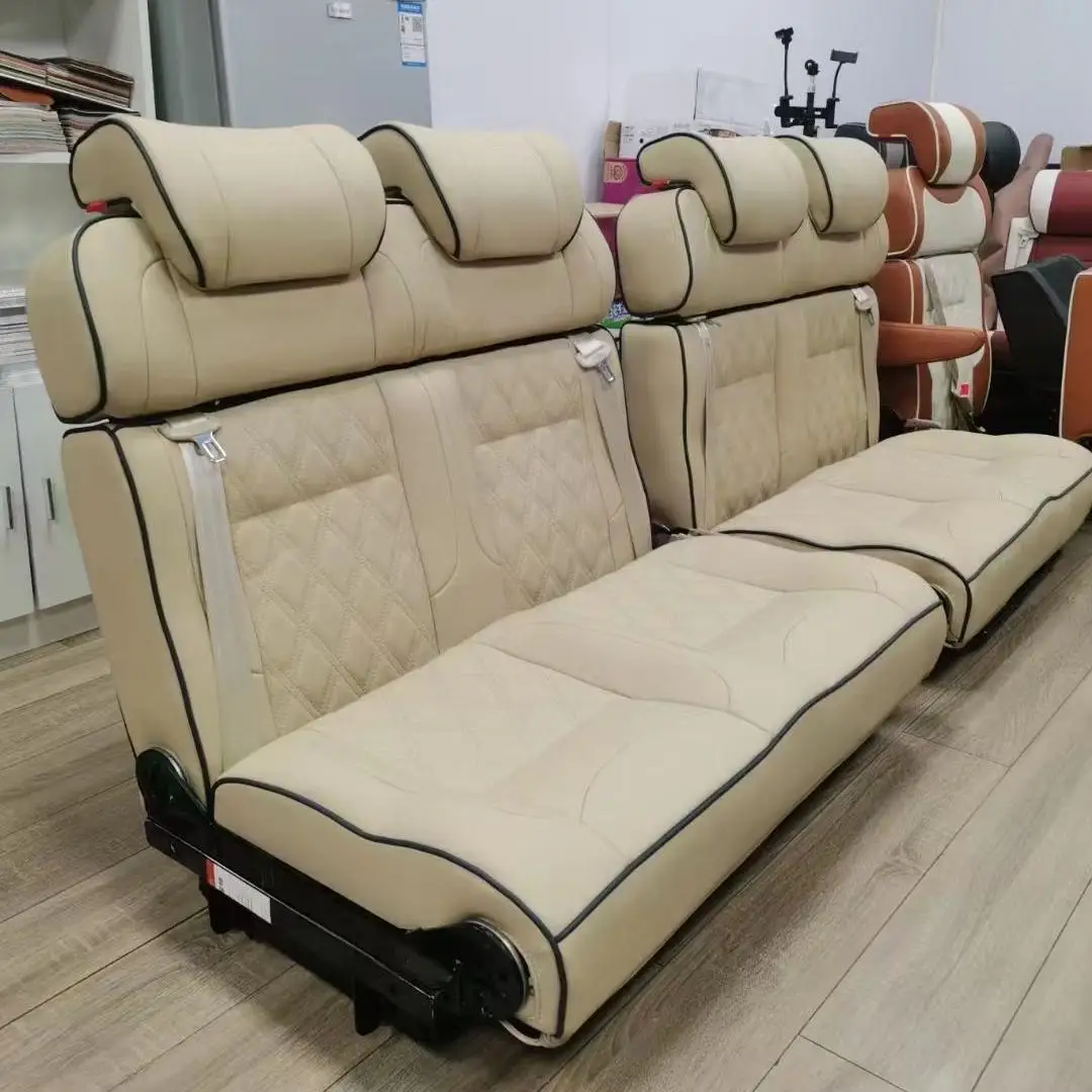 

Large RV Flat Placement Convertible Seat Smooth Golden Cup Fully Fitting Folding Slot for Car Seat Modification Bed Changing