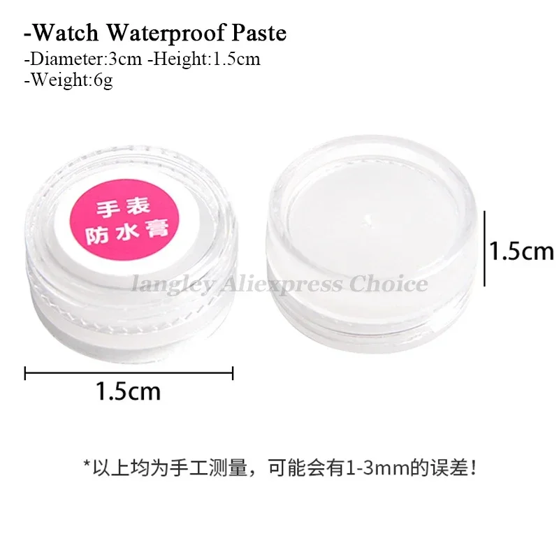 4PCS Silicone Grease Waterproof Watch Cream Upkeep Repair Restorer Tool For Watch Lubrication Household Practical Watch Tools