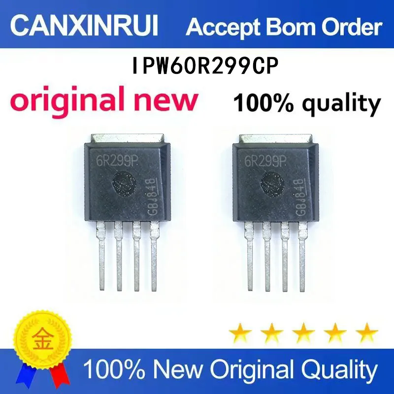 

(5-100 Pieces) Brand new original 6R299P IPW60R299CP TO-220