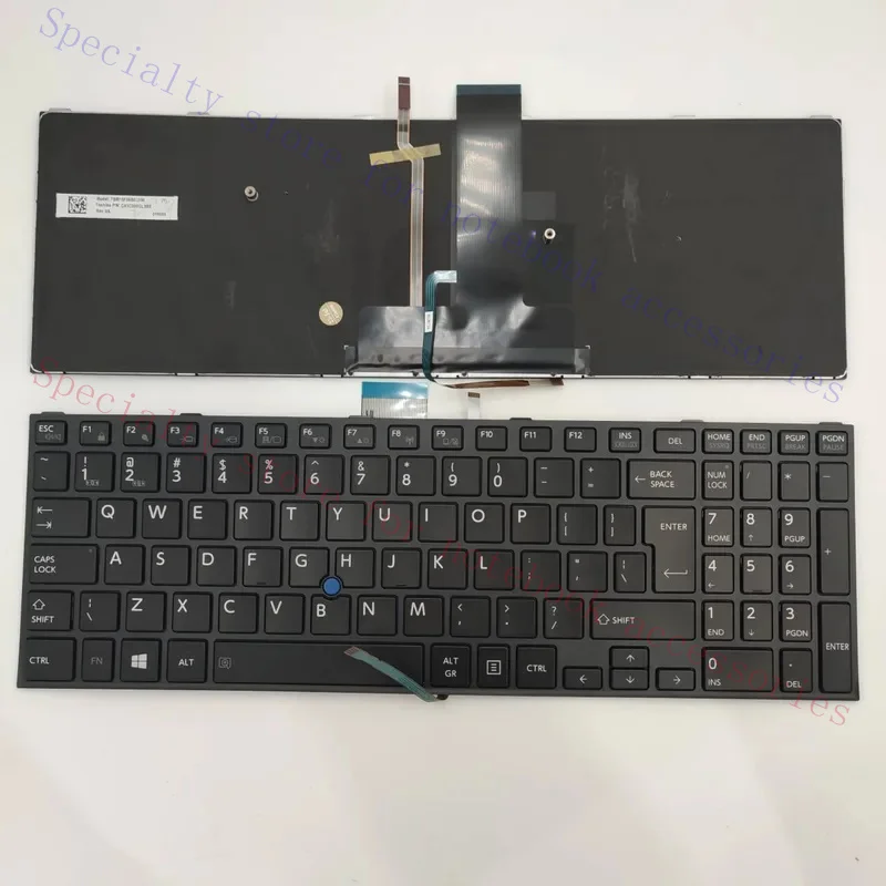 Original New Toshiba Tecra A50-C A50-C1510 A50-C1520 Z50-C Z50-C1550 Keyboard UI BACKLIT
