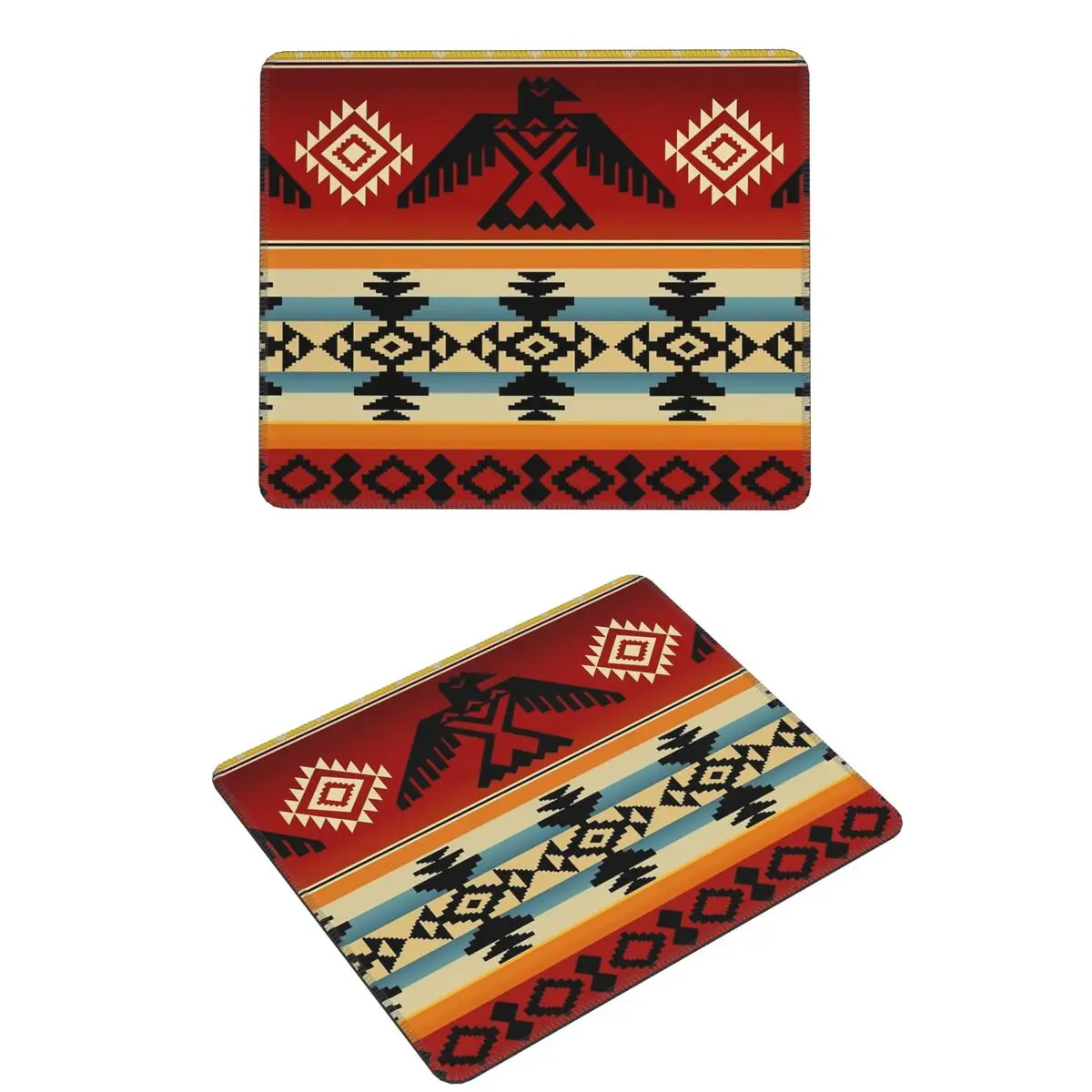 

Коврик для мыши с индейским рисунком Thunderbird, коврик для мыши, компьютерная клавиатура, коврик для мыши, игровой коврик для ПК, офисные коврики для стола