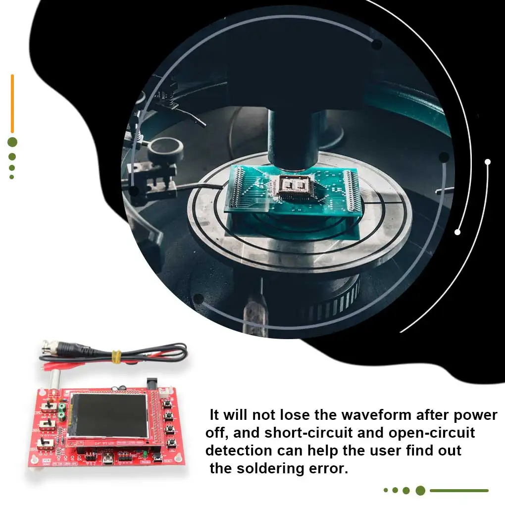 Digital Oscilloscope DIY Open Source Handheld Mini Oscillograph Shell Making Kit Accessories DSO138