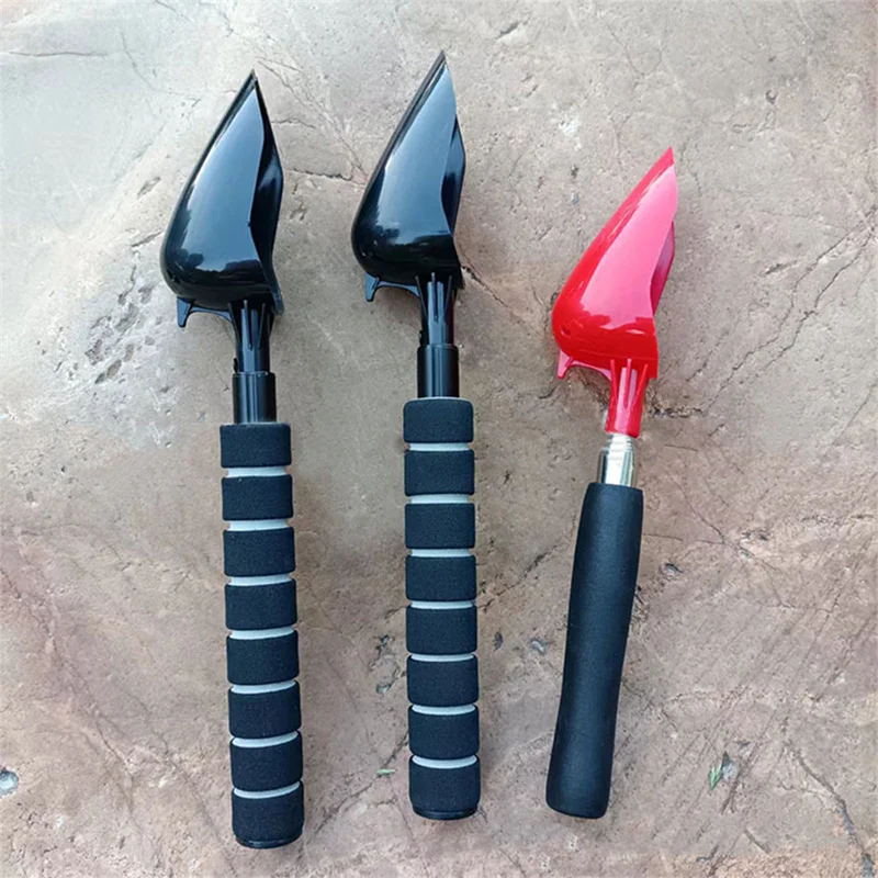 1PC Fishing Bait Throwing Spoon  With Handle 7-section Telescopic Carp Fishing Baits Tools Metal Throw Stick Carp Fishing