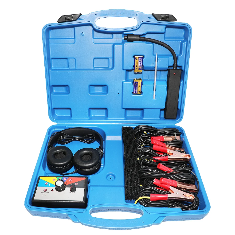 6 Channel Car Chassis Electronic Kit Auto Engine Noise Finder Detector Car Body Repair Tool