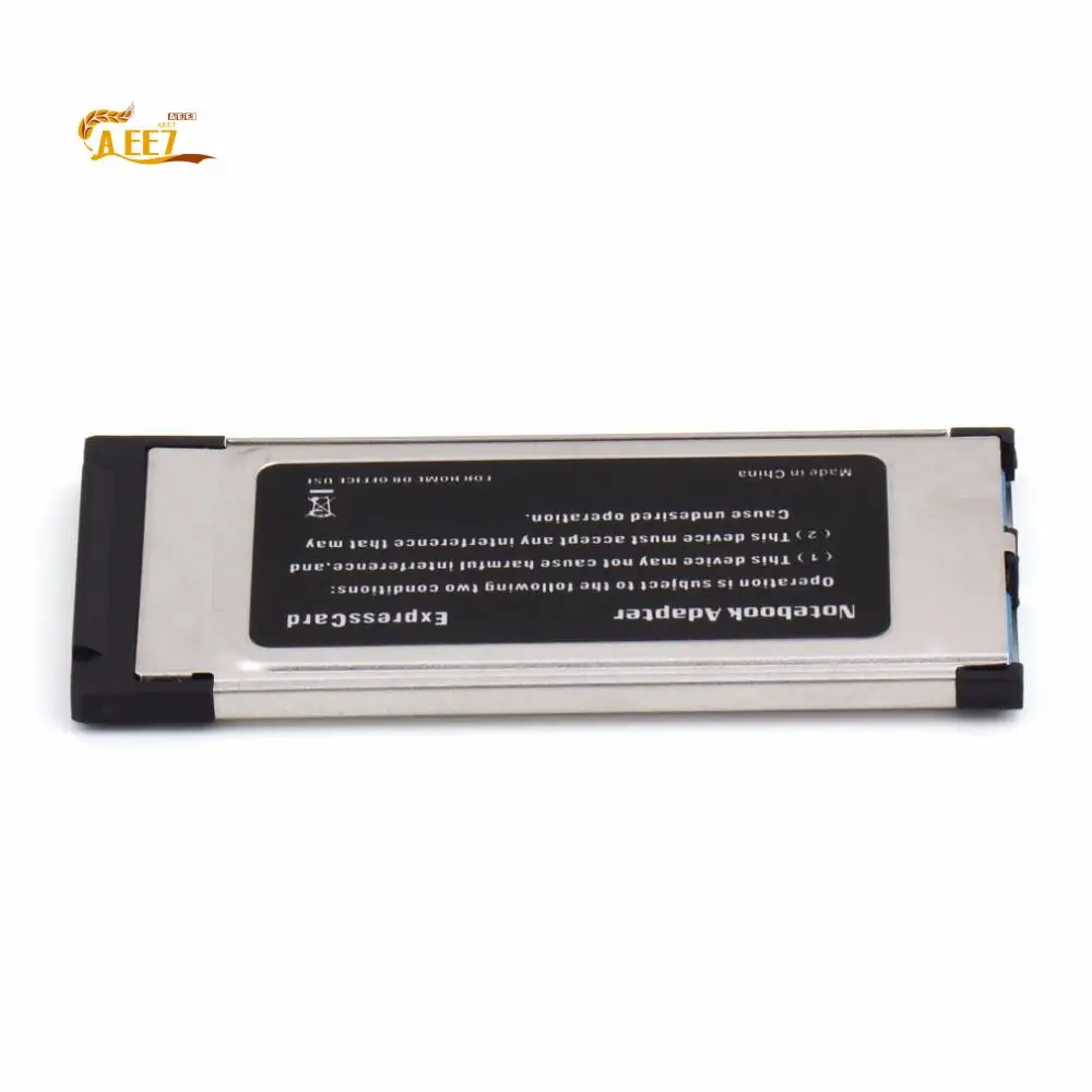 

AEE7-PCI Express to USB 3.0 Dual 2-портовый адаптер PCI-E Преобразователь карты Express для ноутбука
