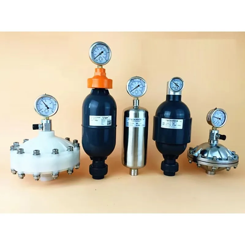 Stainless Steel Air Type Pulse Damper Valve for Reduction Pipeline Pulsation System