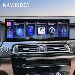 14.9Inch Android 14 Auto ID8 Car Radio Player Multimedia Stereo GPS Carplay For BMW 7 Series F01 F02 CIC NBT 2010-2015 Autoradio