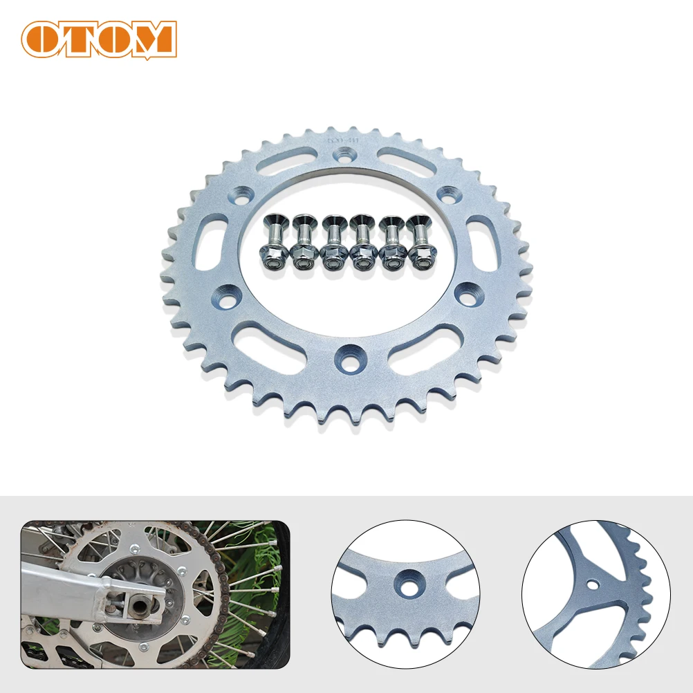 OTOM 41T 45T 46T 47T 49T 52T Motorcycle Steel Rear Chain Sprocket Bicycle Cassette For KTM EXC SX SXF XCF-W SMR 250 450 520 525