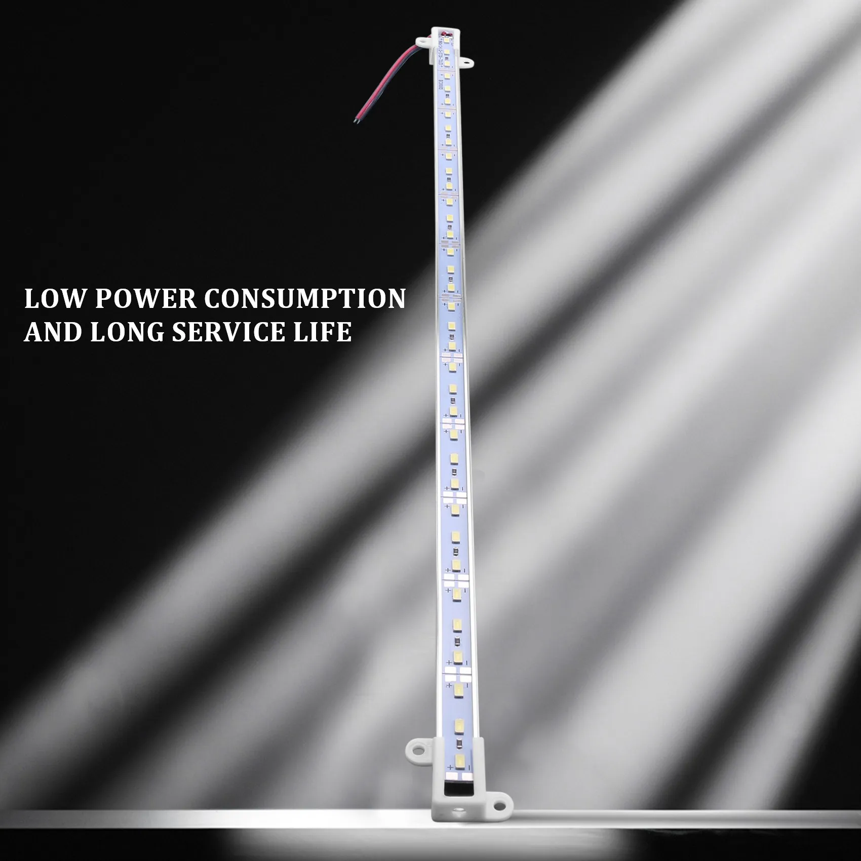 ABZV-50CM 12V 36 LED 5630 SMD Hard Strip Bar Light Aluminum Rigid White