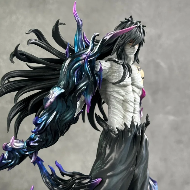 

Bleach Ichigo Kurosaki No Moon Statue Anime Action Figure Hollow White Horn Figurine Collectible Model Ornament Desk Decoration