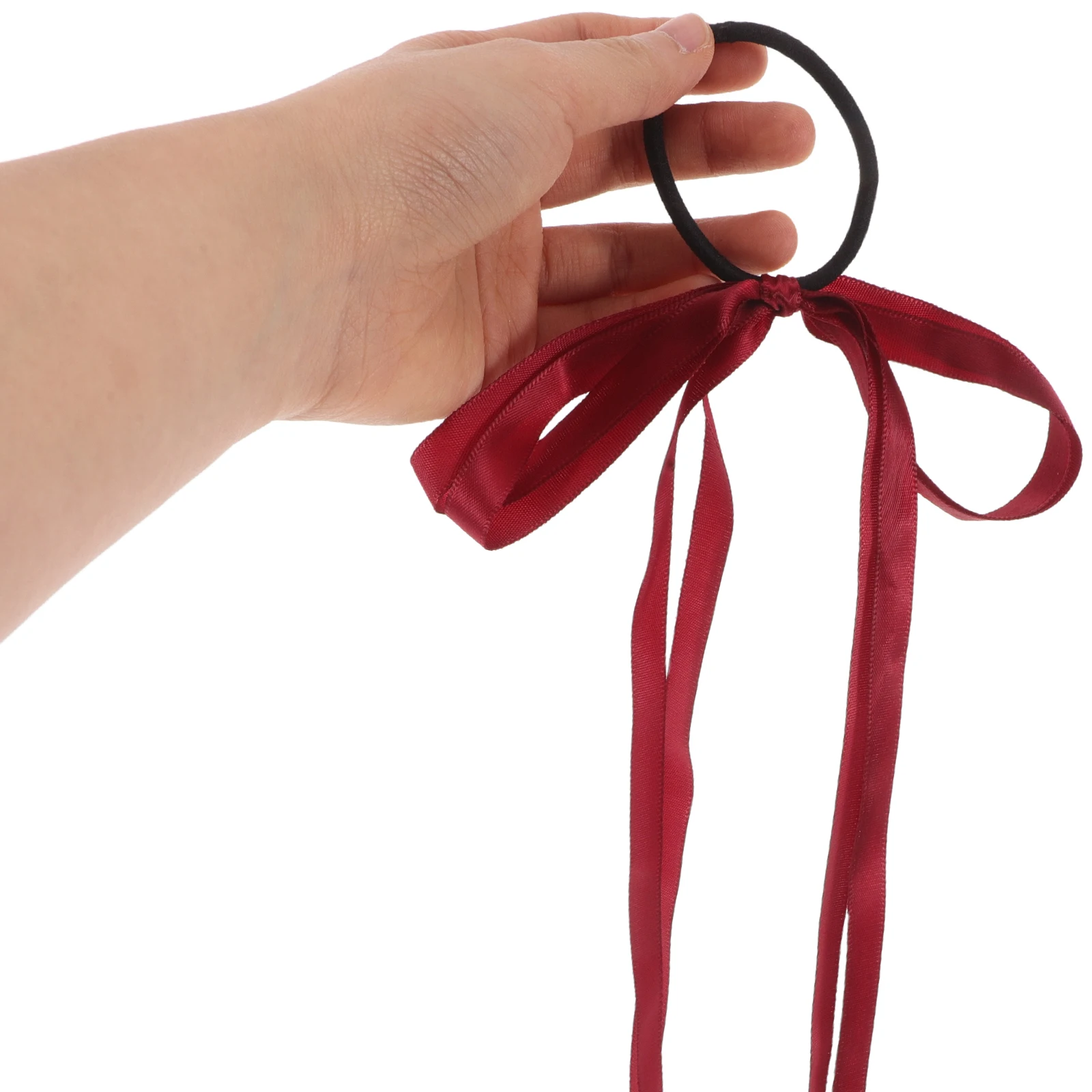 

Bow Hair Tie Girl Accessories for Girls Headgear Bracelet Ties Women Bowknot Fabric Woman